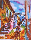 Cerva, strada dei Murales